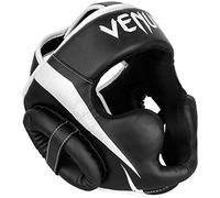 VENUM Elite Casco de Boxeo, Adultos Unisex, Negro/Blanco, Talla Única