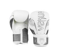 Venum Elite EVO Guantes de Boxeo, Gris/Blanco, 14 Oz
