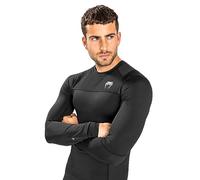 VENUM G-fit Air Rashguard-Camiseta de Manga Corta, Color Negro, Small para Hombre