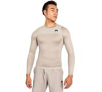 VENUM G-fit Air Rashguard-Camiseta de Manga Larga, Arena, Medium para Hombre