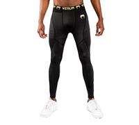 Venum G-Fit Pantalones De Compresión, Hombre, Negro/Dorado, XXL