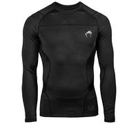 Venum G-Fit Rashguard De Mangas Largas, Hombre, Negro, XL