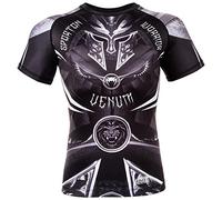 VENUM Gladiator 3.0 Rashguard de Mangas Cortas, Hombre, Negro, M