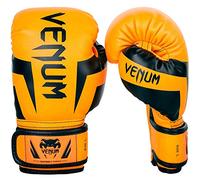 Venum Guantes de Boxeo Elite para niños, Naranja Neo, Talla L (9-11 años)