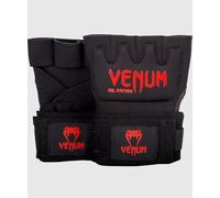 Venum VENUM-0181-100-S Gel Guante Venda, Adultos Unisex, Negro/Rojo, S