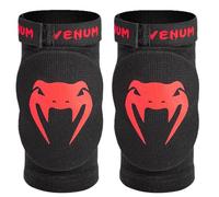Venum VENUM-0482-100-N-XL Protectores de Codo, Adultos Unisex, Negro/Rojo, XL