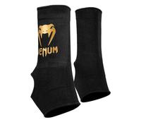 Venum Kontact Protectores de Tobillo, Negro/Oro, XL