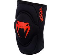 VENUM Kontact Rodillera de Gel, Pair, Negro/Rojo, XL