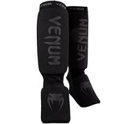 VENUM Kontact Shin Guards, Espinilleras Unisex Adulto, Negro/Negro, XL