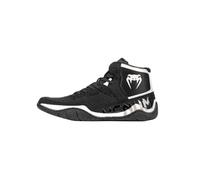 Venum Men's Women's Wrestling Boxing Elite Shoe, Zapatillas Unisex Adulto, Negro/Arena, 42 EU