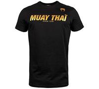 Venum Muay Thai Vt Camiseta, Hombre, Negro/Dorado, XL