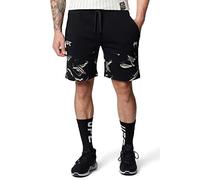 VENUM Pantalones Cortos De Algodón UFC Authentic Fight Week 2.0, Hombre, Negro/Arena, L