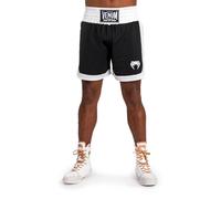 Venum Pantalones Cortos de Boxeo clásicos, Negro/Blanco, 50 para Hombre