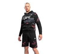 VENUM Sudadera con Capucha UFC Authentic Fight Week 2.0 - Negro/Rojo - XXL