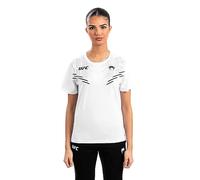VENUM UFC Adrenaline Camiseta De Manga Corta Replica para Mujer - Blanca - XL