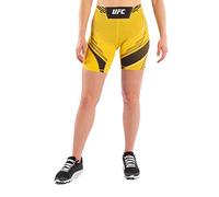 VENUM UFC Authentic Fight Night Vale Tudo-Pantalones Cortos para Mujer, Amarillo, S