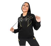 Venum UFC Fight Night 2.0-Sudadera con Capucha para Mujer, Negro y Dorado, S