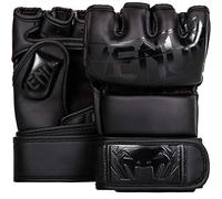 Venum Undisputed 2.0 Guantes de MMA, Unisex Adulto, Negro Opaco, S