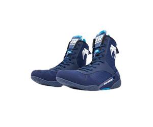 Venum X Top Rank Original Boxing Shoes, Zapatos de Boxeo Hombre, Azul Marino, 8.5