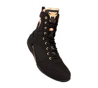 Venum Elite Boxing Shoes, Zapatos de Boxeo Unisex Adulto, Bronce Negro, 12 Men/13.5 Women