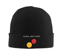 Venus and Mars Minimalist Album Cover Knitted Hats Winter Warm Beanies Cap Unisex Knit Bonnet Caps Fashion