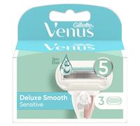 Venus Deluxe - Cuchillas sensibles suaves, paquete de 3