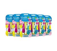 Venus Gillette Tropical Máquinillas Desechables de Depilación Para Mujer, Máquinilla de afeitar, Paquete De 6 Pack X 3unidades