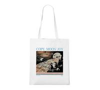 Venus Style Artemis 2 Misión Lunar 2026 Exploración Espacial Retro Astronautas Bolsa Tote Blanca