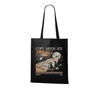 Venus Style Artemis 2 Misión Lunar 2026 Exploración Espacial Retro Astronautas Bolsa Tote Negra