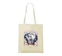 Venus Style Bolsa Artemis II 2026 Cohete Espacial Lanzamiento a la Luna Exploración Retro Bolsa Tote Natural