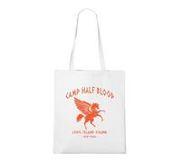 Venus Style Bolsa Pegaso Mitología Griega Camp Half Blood Long Island New York Vintage Bolsa Tote Blanca
