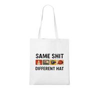 Venus Style Bolsa Sátira Política Crítica Social Vintage Ilustración Distressed Retro Bolsa Tote Blanca