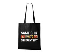 Venus Style Bolsa Sátira Política Crítica Social Vintage Ilustración Distressed Retro Bolsa Tote Negra