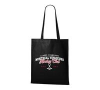 Venus Style Bolsa Tote Hockey Club Vintage Script Logo Retro Sports Montreal Voyageurs Bolsa Tote Negra
