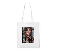 Venus Style Bolsa Tote Urban Grunge Retro Girl Lollipop Street Art Vintage Pin-Up Vibes Bolsa Tote Blanca