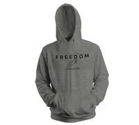 Venus Style Charlie Kirk Conservative Patriot American Freedom Liberty Right Wing Political Activist Fan Sudadera con Capucha Unisex Gris Size S