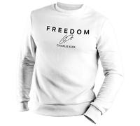 Venus Style Charlie Kirk Conservative Patriot American Freedom Liberty Right Wing Political Activist Fan Jersey Unisex Blanco Size M