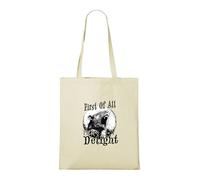 Venus Style First Of All I'm A Delight Angry Opossum Sarcastic Screaming Possum - Bolsa de mano con cita divertida, natural