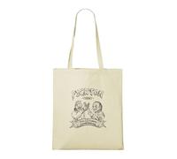 Venus Style Pickton Farms True Crime Dark Humor Vintage Line Art Parody Bolsa Tote Natural