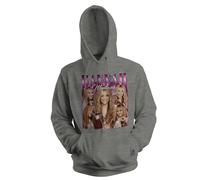 Venus Style Vintage Y2K Hannah Montana Pop Culture Nostalgia Sudadera con Capucha Unisex Gris Size 3XL