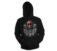 Venus Style Welcome to Camp Crystal Lake Jason Voorhees - Sudadera unisex con capucha para Halloween, Negro, 3XL