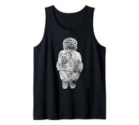 Venus Von Willendorf Escultura bodypositive Estatua Alemana Camiseta sin Mangas