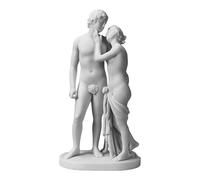 Venus y Adonis de Antonio Antigua Grecia Museo de Mármol Fundido Copia Blanco