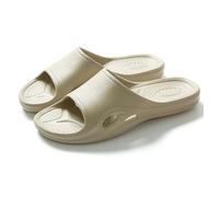 VENYAA Antideslizantes masaje zapatillas,Hombre Mujer EVA Chanclas de Piscina Playa Ducha Antideslizantes de Baño Sandalias(Size:EU 41/42,Color:gris)