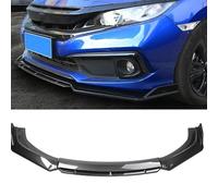 VENYAA Spoiler Delantero de Coche para Mercedes Benz GLC Coupé C253 C254 2016-2025, Alerón de Parachoques Delantero Splitter Difusor Lip Kit ProteccióN Accesorios,Carbon Fiber Look