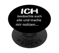 Veo a Todos y me Hace Notas. PopSockets PopGrip Adhesivo