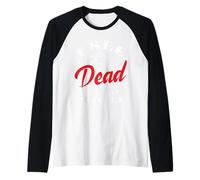 Veo Gente Muerta Divertida Halloween para Jugadores Camiseta Manga Raglan