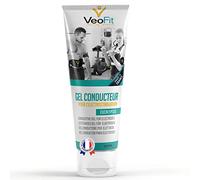 VeoFit- Gel Conductor Eucalipto 1 x 250mL Electrodos Electroestimulacion EMS y TENS, Gel de Contacto para Electroestimulador Muscular