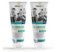 VeoFit- Gel Conductor Eucalipto 2 x 250mL Electrodos Electroestimulacion EMS y TENS, Gel de Contacto para Electroestimulador Muscular-