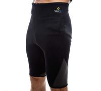 VeoFit Pantalón corto de Sudoración y Compresión por Hombre Tallas M - Tonifica el abdomen flojo y reafirma los muslos - OFERTAS : Guía para Estar en Forma y Bolso para Transporte